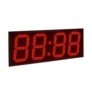 Импульс-418-R часы электронные офисные (красная индикация), Изображение №1