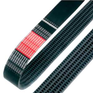 Super-KBX-POWER-9JX ремень клиновый многоручьевой с открытыми боковыми гранями и фасонным зубом 1600, Изображение №1