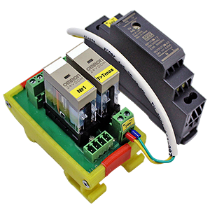 РПЖ-24FT\\Блок реле для реле протока жидкости РПЖ-24F, 3 канала, Изображение №1
