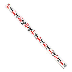 МЭ-400 рейка водомерная постоянная металлическая эмалированная 4 м, Изображение №1