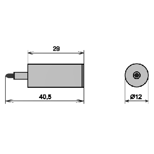 УПС-07М узел пишущий специальный фломастерного типа зеленый, Изображение №1