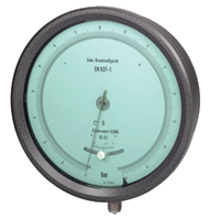 342.11.250-(0-250)бар-снизу-G1/2B-кл.т.0,1 манометр образцовый с футляром и сертификатом испытаний