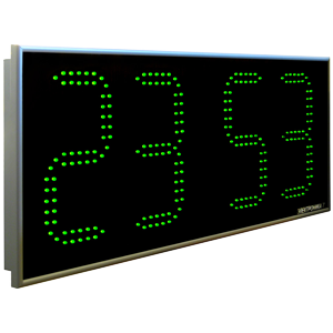 Электроника7-2210С4Т часы электронные офисные автономные, 0.5 кд (зеленая индикация), датчик температуры, Изображение №1