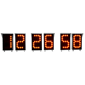 Электроника7-21000С6 часы электронные уличные автономные, 2.5 кд (желтая индикация), Изображение №1