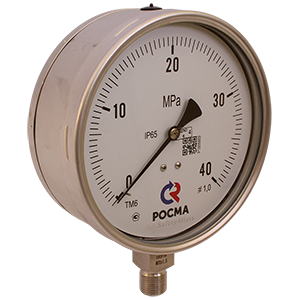 ТМ-621Р.00-(0...16-60)МПа-кл.т.1,0.Б манометр коррозионностойкий в безопасном исполнении, Изображение №1