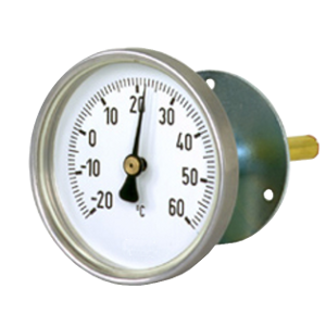 A48.10.100-(-20...+60°С)-200х9мм-кл.т.2,0 термометр биметаллический для вентиляционной техники, Изображение №1
