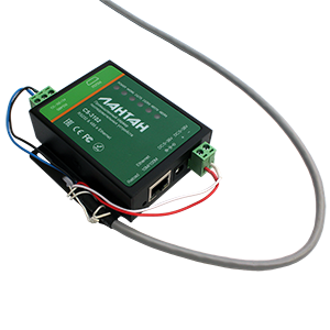 CS-3102 сервер коммуникационный промышленный 2-портовый с поддержкой Modbus TCP/RTU (1 порт RS485 и 1 порт RS232), Изображение №2