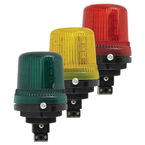 B100LDA030B/G Spectra маяк светодиодный индикаторный зеленый, 10-30V DC, 9 светодиодов, Изображение №1