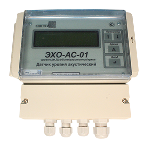 ЭХО-АС-01 датчик уровня ультразвуковой с блоком уставок сигнализации, Изображение №1
