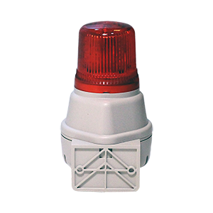 H100BL230G/R Spectra оповещатель звуковой со светодиодным маяком, красный, 100 dB, 90-260V AC/DC, Изображение №2