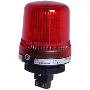B100LDA230B/R Spectra маяк светодиодный индикаторный красный, 90-230V AC, 9 светодиодов, Изображение №1