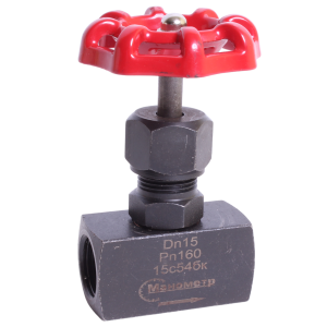 15с54бк-Ду15-Ру160-Rc1/2-Rc1/2 клапан игольчатый муфтовый, Изображение №1