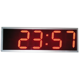 Р-270b-R часы-табло электронные офисные (красная индикация), Изображение №1