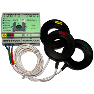 УМЗ-С-10-исп.3 устройство мониторинга и защиты электродвигателей IRDA, IP30, Изображение №1