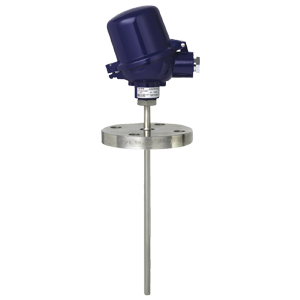 TR10-F-1xPt100/3пр.,кл.B-BS-(-196...+450°С)-к/в-гильза(прям.,резьб,2G,9х1)-фланец(DN25,PN10-40,B1)-200х6мм-316L термометр сопротивления фланцевый, Изображение №1