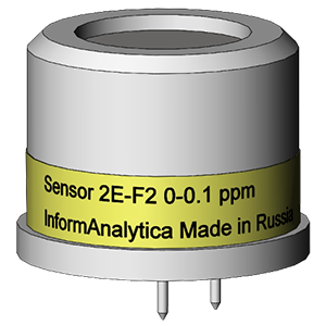 2E-F2 сенсор электрохимический на фтор, 0-0,1 ppm, Изображение №1