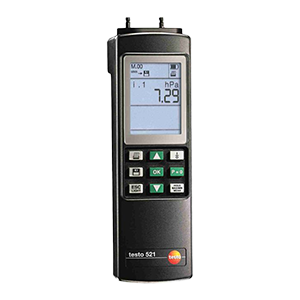 Testo-521-3-(0...2,5 гПа) манометр дифференциальный, Изображение №1