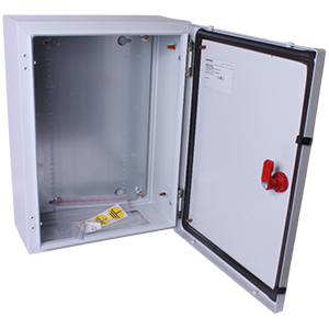 R5ST0431 шкаф серии ST навесной с монтажной платой, 400х300х150 мм, IP66, Изображение №1