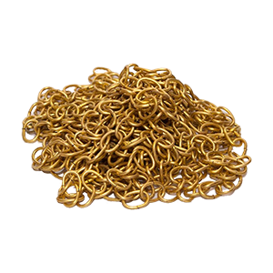 Цепь латунная для пробоотборников (звено 25x18 мм, диаметр 3 мм), Изображение №1