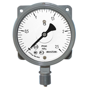 ВТПСд-100-ОМ2-(-1..0)кгс/см2-1,5 вакуумметр судовой, Изображение №1
