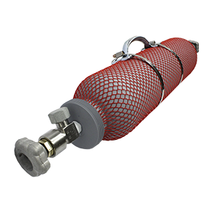 БДП-12-2-9,8 баллон-пробоотборник алюминиевый с двумя вентилями из латуни КВ-1П, Изображение №1