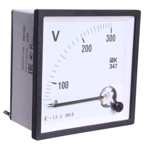 Э47-300В-1,5 вольтметр 96х96мм, Изображение №1