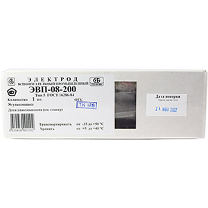 ЭВП-08 электрод вспомогательный хлорсеребряный промышленный, Изображение №1