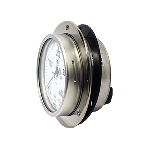 PG23CP.30.063-(0-5000)psi/(кг/см2)-сзади-1/4NPT-кл.т.1,6 манометр гидрозаполненный глицерином для монтажа в панель, Изображение №2