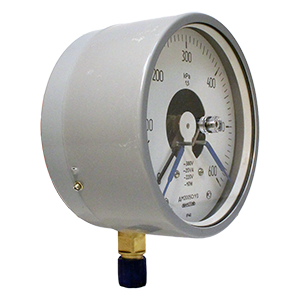 ДМ2005Сг-У2-(0-1..60)кгс/см2-кл.т.1,5-кислород манометр сигнализирующий, Изображение №1