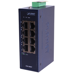 ISW-800T коммутатор промышленный компактный 8-портовый 10/100TX, IP30, Изображение №2