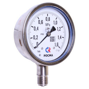 ТМ-521Р.00-(0...0,1-10)МПа-кл.т.1,0 манометр коррозионностойкий, Изображение №1