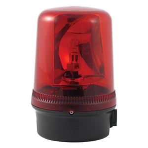 B300RTH024B/R Spectra маяк проблесковый вращающийся с галогенной лампой 25W, красный, 24V DC, Изображение №1
