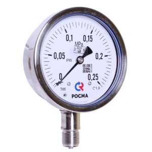 ТМ-521Р.00-(0...0,1-10)МПа-кл.т.1,0 манометр коррозионностойкий, Изображение №1
