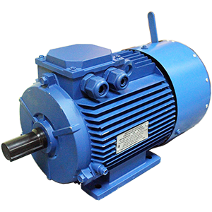 АИР-100L8/4/2-E2-IM1081-У2 электродвигатель асинхронный со встроенным тормозом 0,9/1,5/2,1 кВт, 750/1500/3000 об/мин (Э), Изображение №1