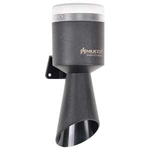 SNT-MB711-5 горн со светодиодным маяком, белый, 124-130 dB, 12-24V AC/DC, Изображение №1