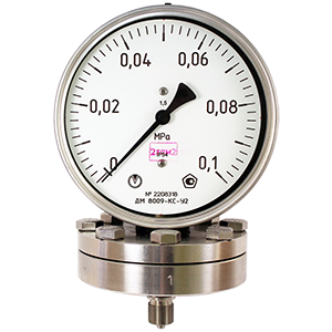 ДМ8009-Кс-исп.1-У2-(0-1..25)кгс/см2-кл.т.1,5-IP40-М20х1,5-П.П.Пас манометр показывающий коррозионностойкий, Изображение №1