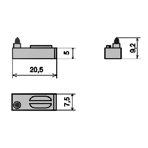 УПС-24 узел пишущий специальный фломастерного типа черный, Изображение №1