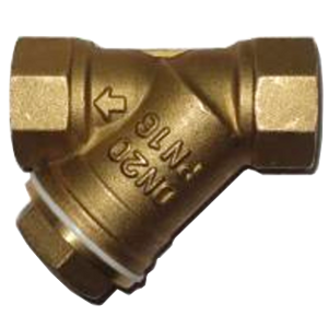 YS3000E010 фильтр сетчатый латунный резьбовой (Ду010 Ру16 G3/8" сетка нерж.ст.0,5мм), Изображение №1