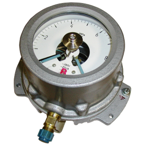 ДВ2005Сг1Ех-У2-(-1..0)кгс/см2-кл.т.1,5 вакуумметр показывающий взрывозащищенный, Изображение №1