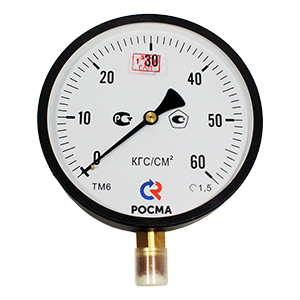 ТМ-610Р.00-(0...16-60)МПа-кл.т.1,5 манометр, Изображение №1