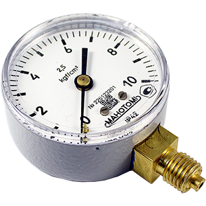 МП2-У-У2-(0-1,6..100)кгс/см2-кл.т.2,5-обезжиривание манометр технический показывающий, Изображение №1