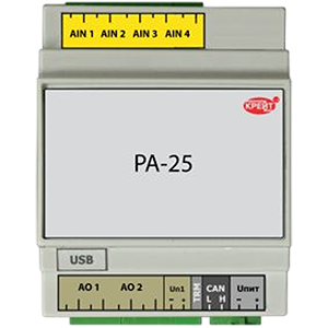 РА-25 модуль расширения аналоговых входов/выходов, Изображение №1