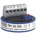 T91.10.104-Pt100-(0...10)В/3пр.-(0...+50°C) преобразователь температуры аналоговый