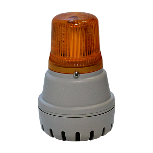 H100BL030G/A Spectra оповещатель звуковой со светодиодным маяком, оранжевый, 100 dB, 12-30V DC, Изображение №1