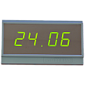 Электроника7-256СМ4 часы электронные офисные автономные, 0.5 кд (зеленая индикация)