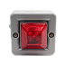 SON4DC24G/Y сигнализатор светозвуковой серии Sonora с ксеноновой лампой, корпус серый, линза желтая, 104 dB, 24V DC, IP66, Изображение №1