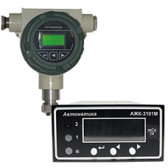АЖК-3101М.2.Э.И.ПР.К-Ex анализатор жидкости кондуктометрический, ПП из алюм. с индик, проточн. датч.
