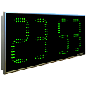 Электроника7-2210С4Т часы электронные офисные автономные, 0.5 кд (зеленая индикация), датчик температуры