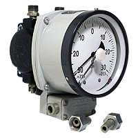 ДСП-4Сг-М1-(Кл.т.-Предел давления-Рабочее давление-Предел уровня) дифманометр-уровнемер сигнализирующий