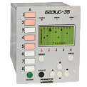 БАЗИС-35.У-10-3-Ф контроллер промышленный с монохромным ЖКИ и сигнализацией